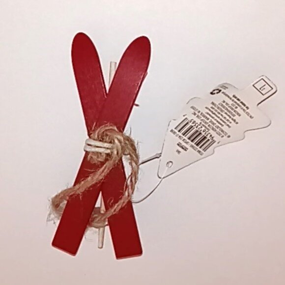 🎯 10 for $12 / Ski Christmas Tree Ornament - Picture 4 of 9